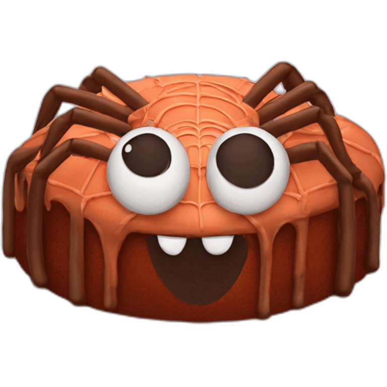 spider cake emoji