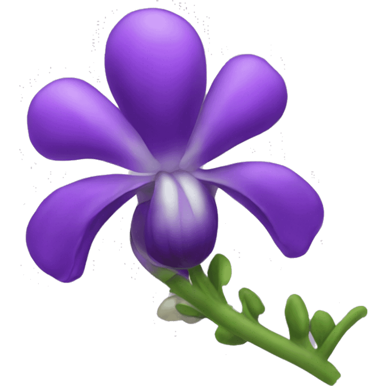 purple pea flower emoji