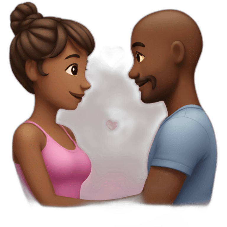 The concept of love emoji