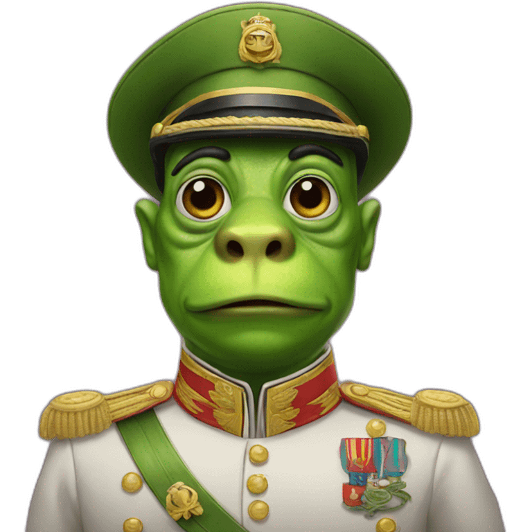 frog dictator emoji