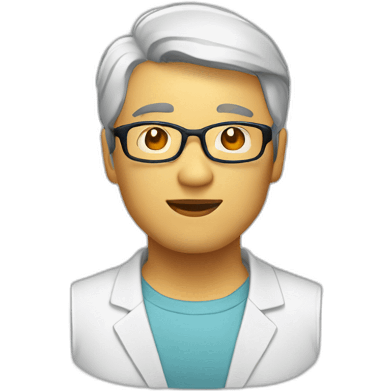 asian-glass-man-it-engneer emoji