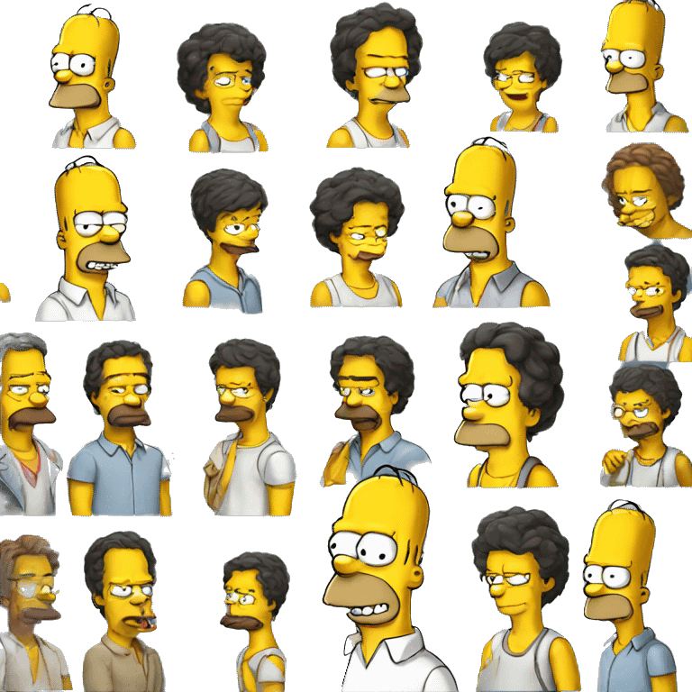 Simpsons emoji