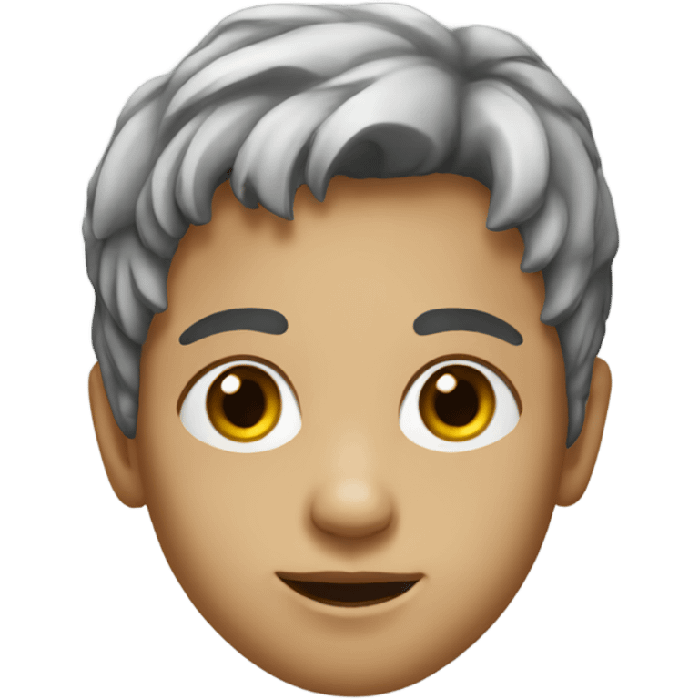 realistic portrait of a boy emoji