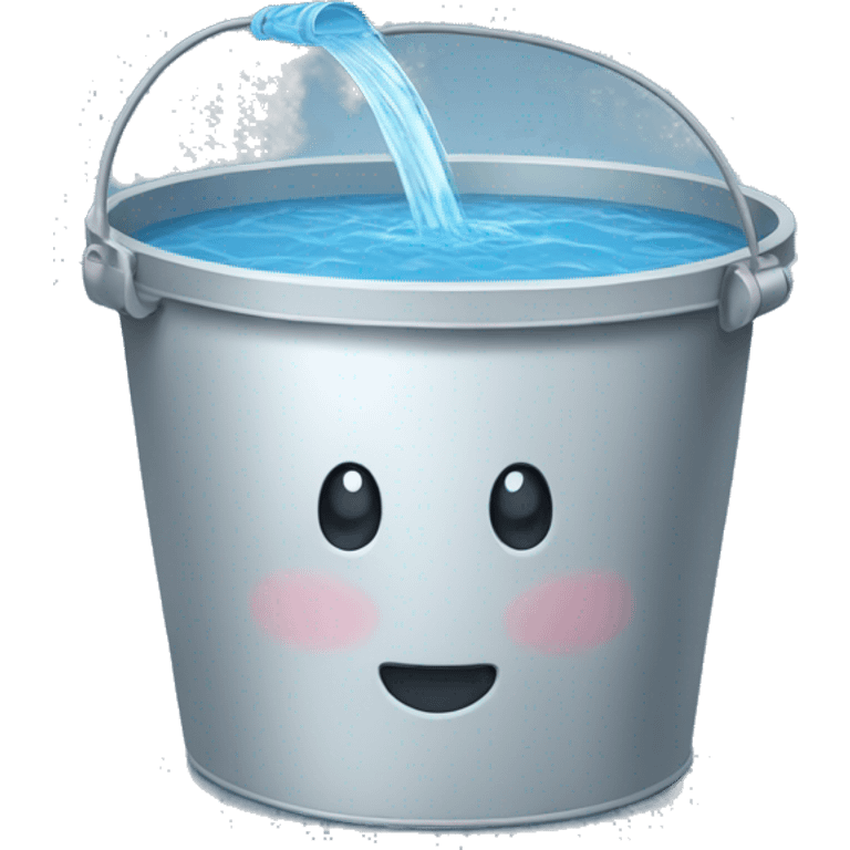 bucket of water emoji