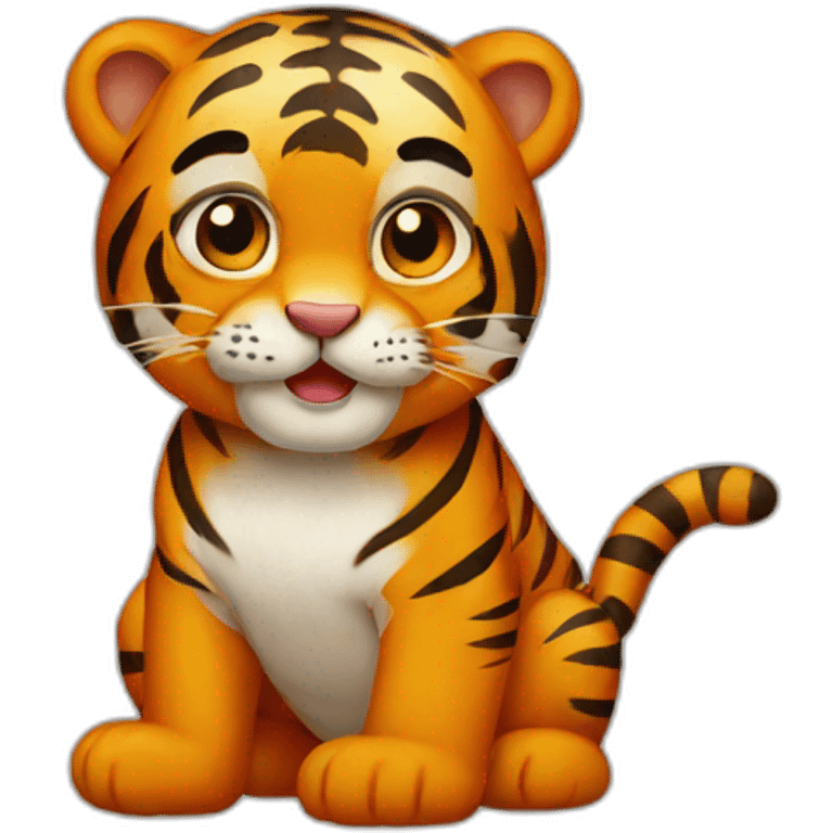 tiny tiger emoji