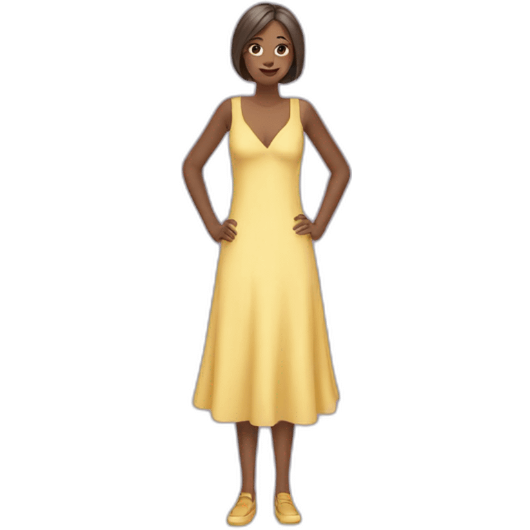 chat avec une robe emoji