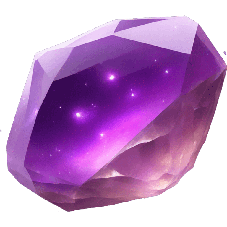 Small Amethyst Nebula Galaxy Crystal emoji