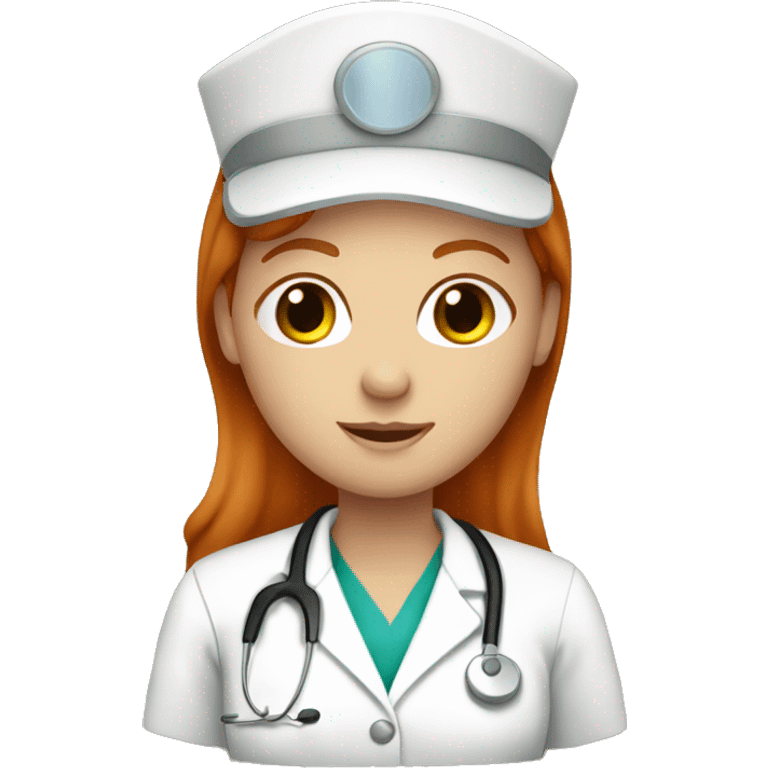 Ginger nurse quirophan emoji