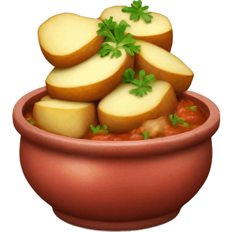 Red potato stew emoji