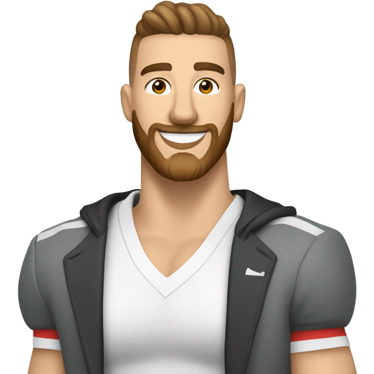 Travis kelce looking sexy emoji