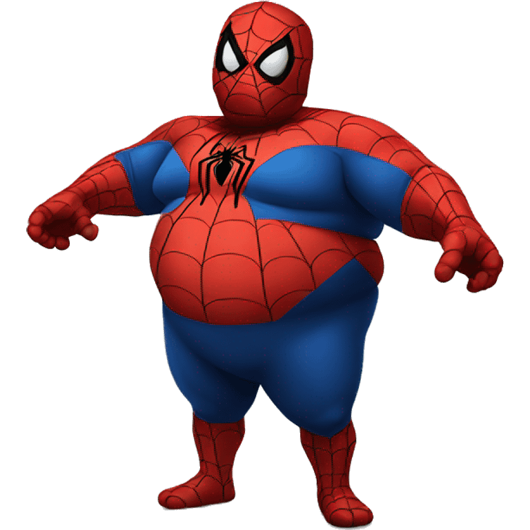 Fat spiderman emoji