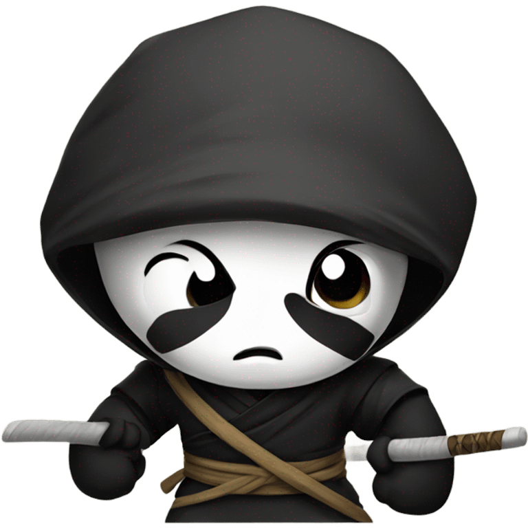 Ninja panda emoji