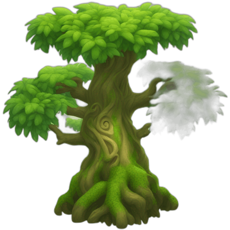 The mana tree emoji