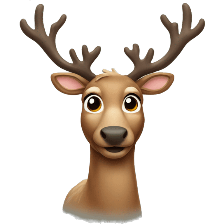 reindeer  emoji