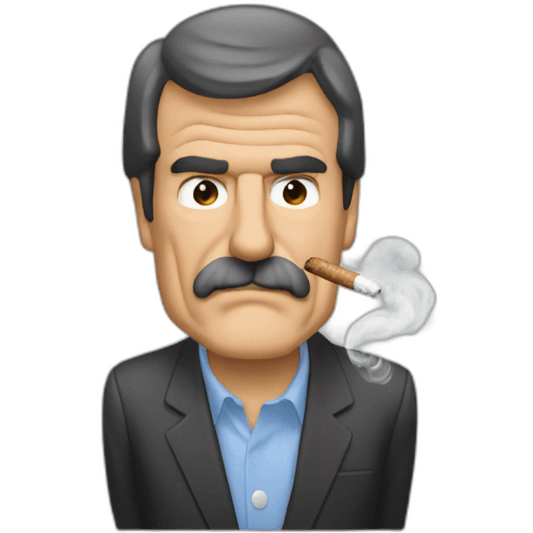 Vicente Fox Quezada smoking emoji