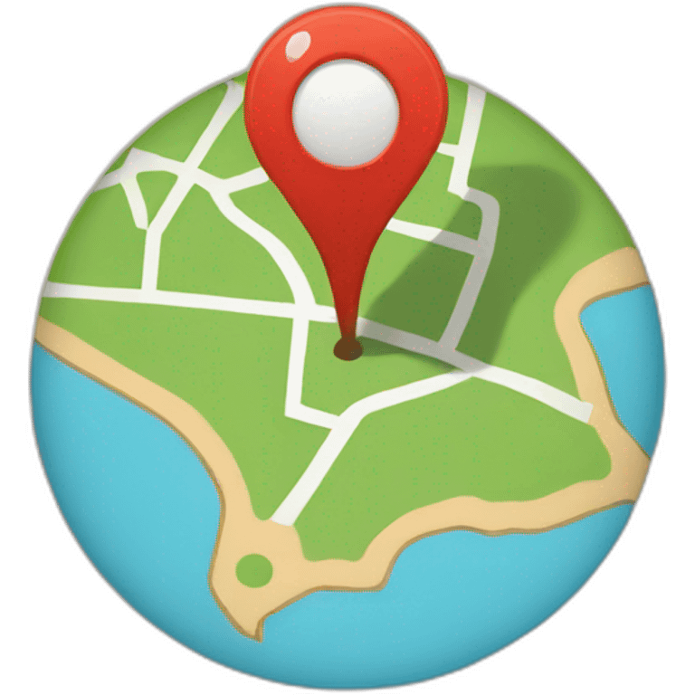 map pin emoji