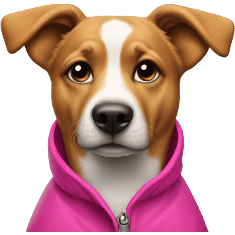 dog pink  emoji