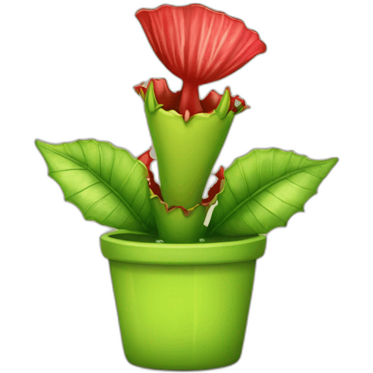 Venus flytrap emoji