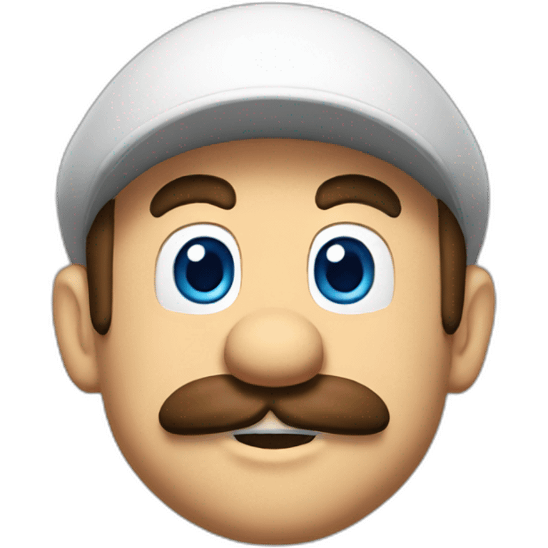 Mario head emoji