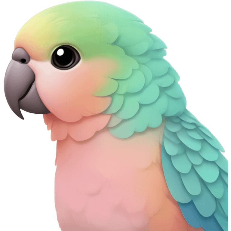 Rosy Bourke parakeet  emoji