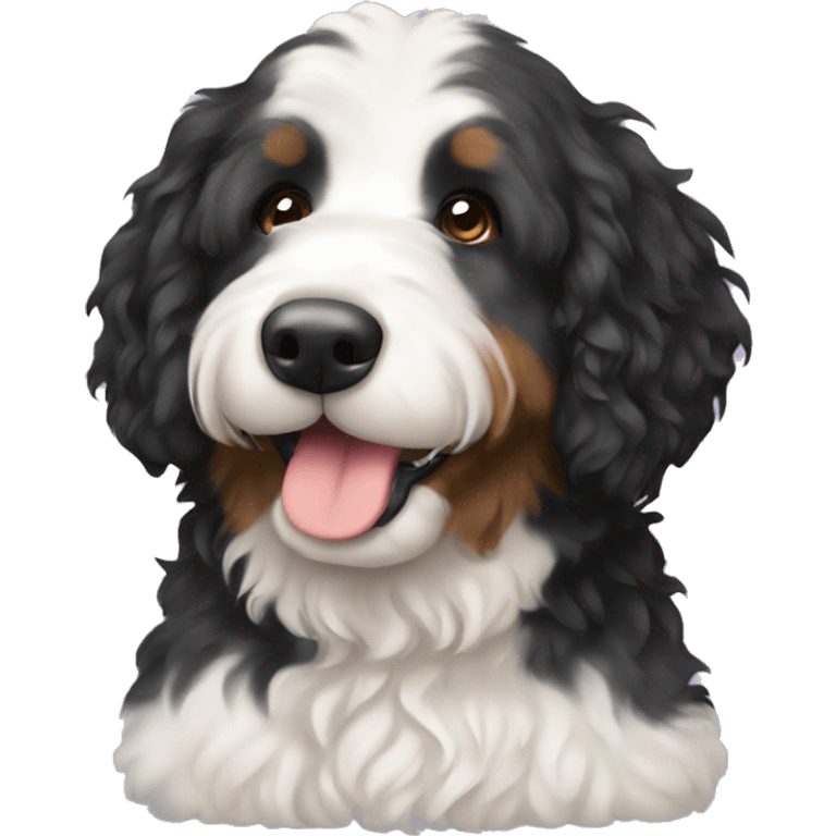 Bernedoodle emoji