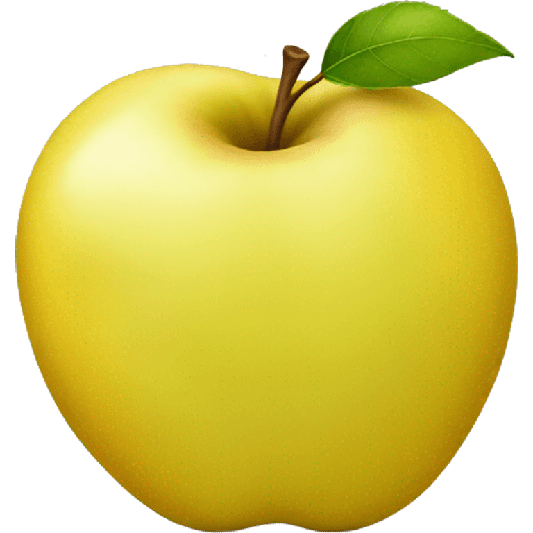 Yellow apple  emoji