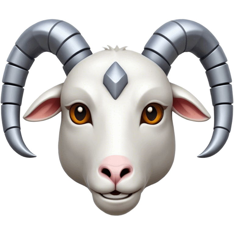 Cybernetic Ram(Goat) head  emoji