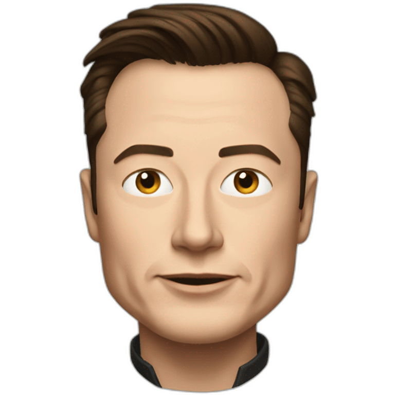 Elon Musk emoji