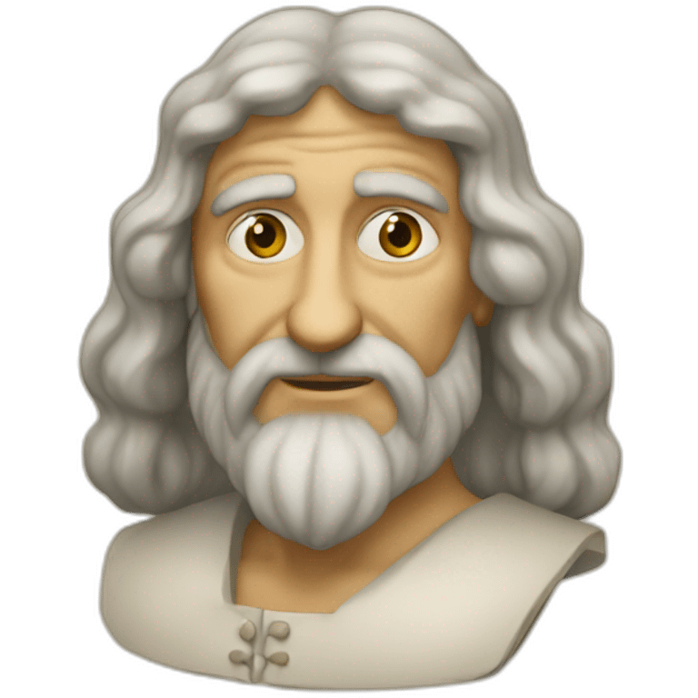 Leonardo da Vinci emoji