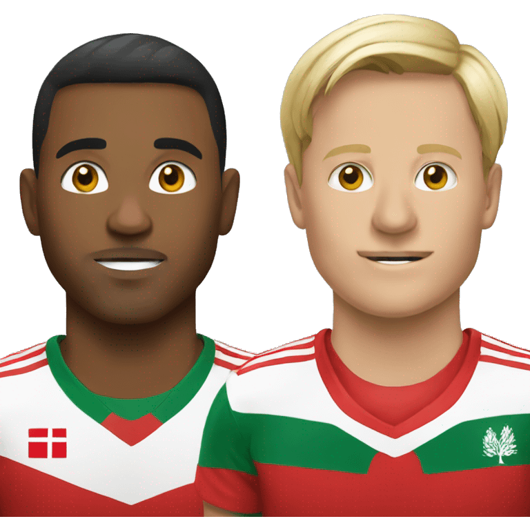 Denmark vs Bangladesh emoji