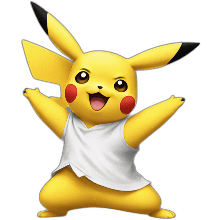 Pikachu qui danse emoji