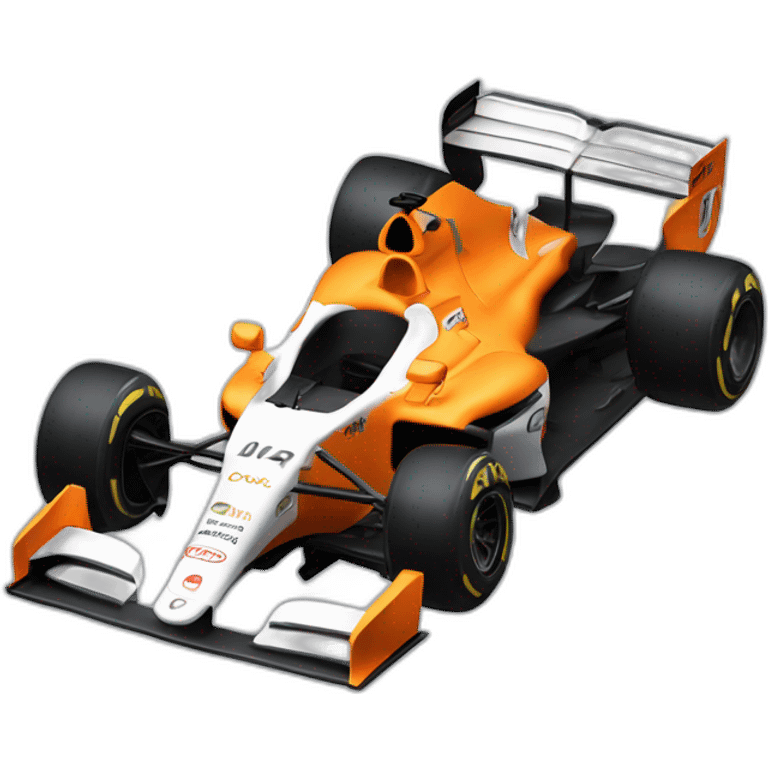 Formula 1 McLaren lando norris car emoji