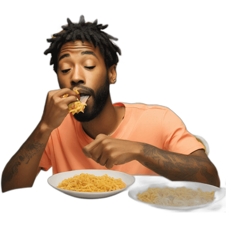 brent faiyaz eating emoji