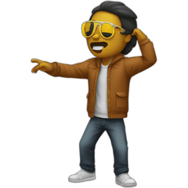 Dab men emoji