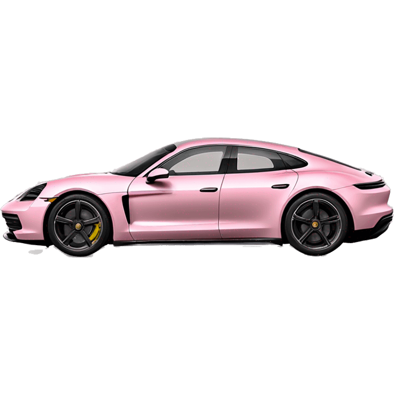 Porsche taycan light-pink color  emoji