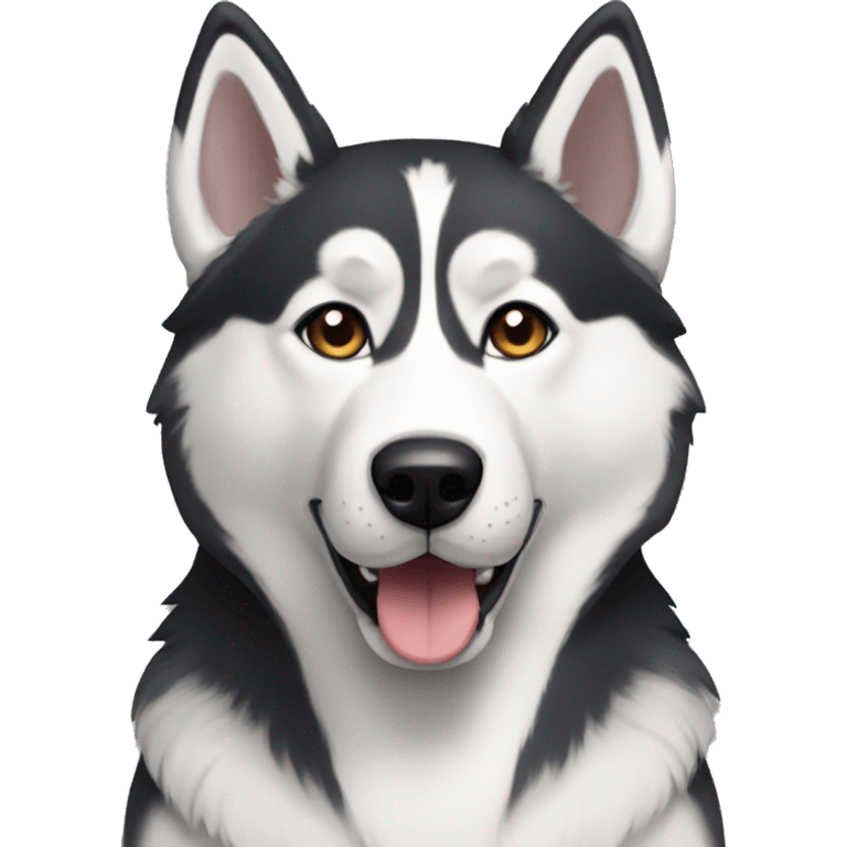 A husky emoji