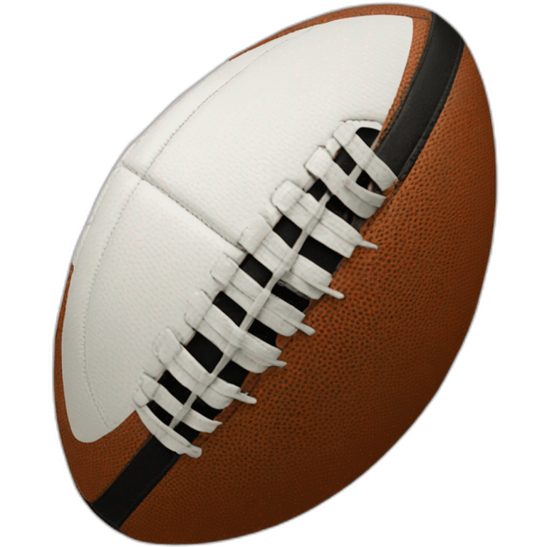 Ballon de rugby emoji