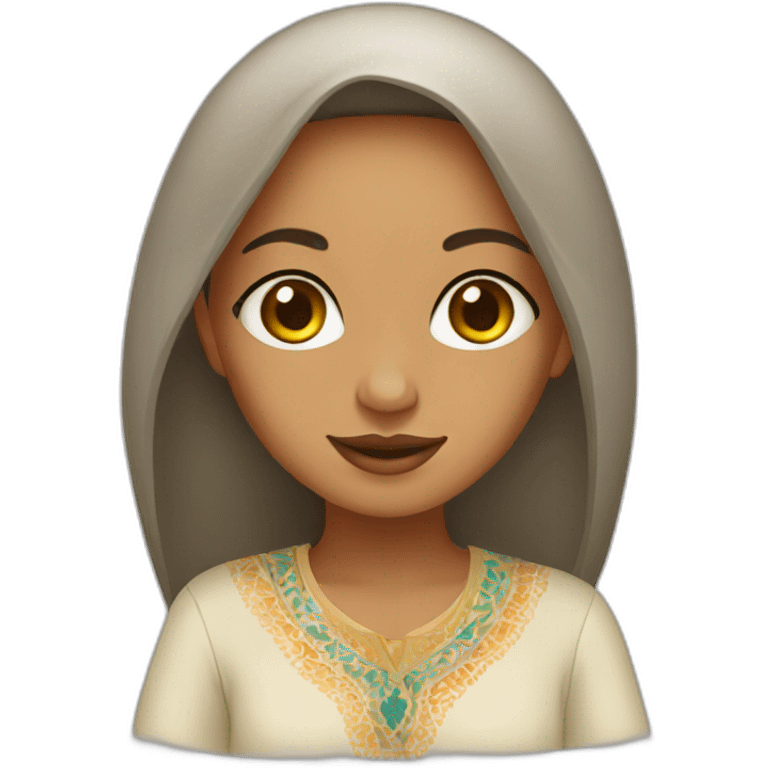 Moroccan girl emoji