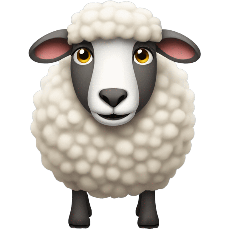 Sheep watching netflix  emoji