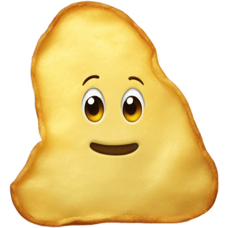 Potato chip emoji