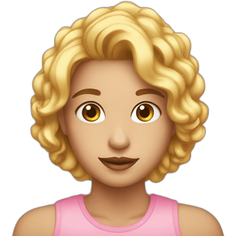 Unha rosa emoji