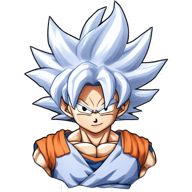 goku ultra instinct with aura emoji