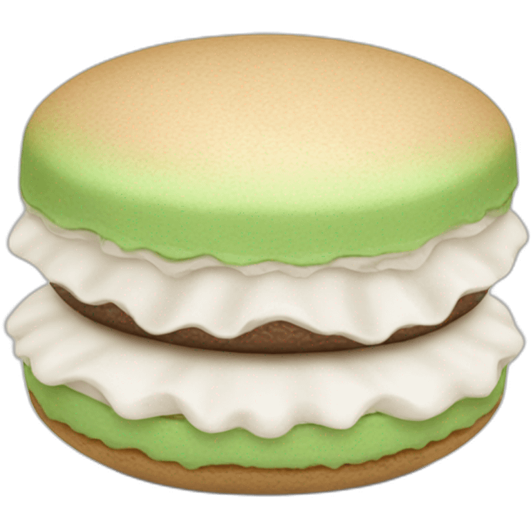 coconut macaron emoji