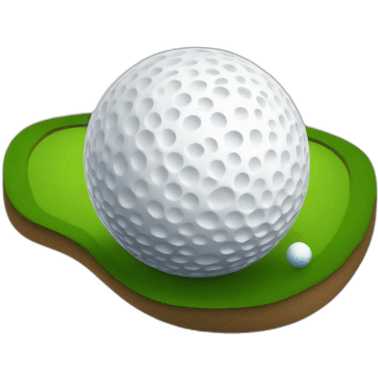 golf at address position emoji