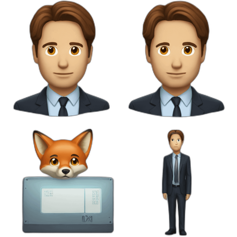 Fox Mulder emoji