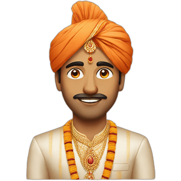 Indian groom emoji