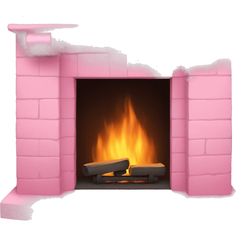 Winter Pink FirePlace emoji