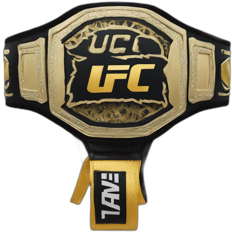 UFC belt emoji