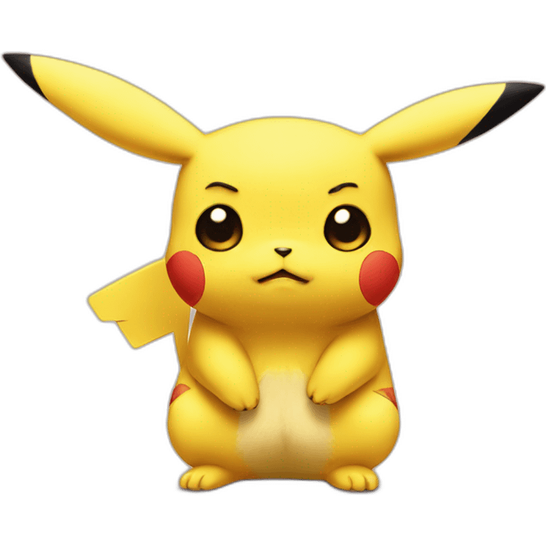 pikachu sad emoji