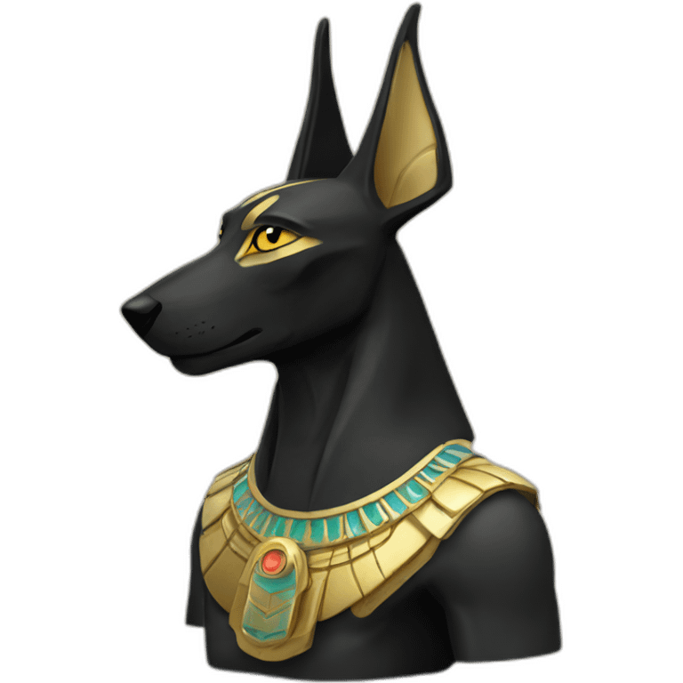 Anubis in russia emoji